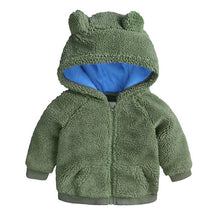 Load image into Gallery viewer, Newborn Baby Clothes Winter Warm Cartoon Bear Hooded Jacket &amp; Coat For Baby Boy and Girls In Modern Style
