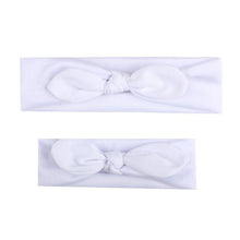 Load image into Gallery viewer, Mother &amp; Baby Hair Bands Kids Headband Parent-kid Rabbit Ear Knot Headwear Turbans Hair Accessories Set
