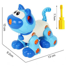 Load image into Gallery viewer, Early Learning Education Screw Nut Group Installed Plastic 3d Puzzle Disassembly Motorcycle Kids Toys for Children Jigsaw
