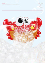 Load image into Gallery viewer, Baby Educational Bubble Machine Music Kids Bath Toy Bathtub Soap Automatic Bubble Maker Baby Bathroom Toy For Children
