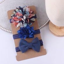 Load image into Gallery viewer, Bow Set Baby Girl Bows Hair Accessories Chiffon Flower Headband Bow knot Party Princess Dress Decoration For Girls Baby and Kids
