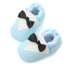Load image into Gallery viewer, Modern Elegant Baby First Walkers Infant Newborn Autumn Winter Butterfly-knot Cotton Kids Soft Pre walker Shoes For Boys
