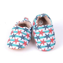 Load image into Gallery viewer, Newborns Soft Baby First Walkers Infant Toddler Shoes Cute Flower Soles Durable Crib Shoes Kids Footwear
