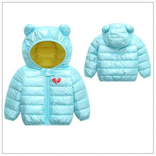 Load image into Gallery viewer, Infant Jacket 2020 Autumn Winter Baby Girls Jacket For Baby Coat Kids Warm Hooded Outerwear For Baby Boys Clothes Newborn Jacket
