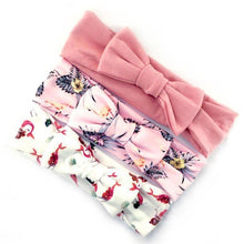 Load image into Gallery viewer, Modern  Handamde Luxury Set Baby Girl Headband Bow For Newborn Babies Hair Band Elastic Accessories Cotton Headwear For Girls
