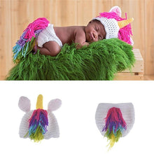 Load image into Gallery viewer, Modern Baby Cap Deer Design Handmade Crochet Deer Costume Set Knitted Hats And Toy For Girls and Boys Kids
