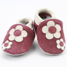 Load image into Gallery viewer, Newborn Soft Genuine Leather Anti Slip High Quality Baby Shoes First Walkers Baby Skid-Proof Shoes

