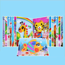 Load image into Gallery viewer, 10 designs/lot  Cartoon 3D EVA Foam Sticker Puzzle Series Kids Multi-patterns Styles Toys for Children Birthday Gift
