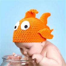 Load image into Gallery viewer, Knitting Baby Hat Newborn Photography Props Cute Children Pajamas Set For Girls And Boys
