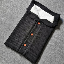 Load image into Gallery viewer, Handmade Wool Warm Baby Blanket Soft Baby Sleeping Bag Cotton Knitting Envelope Newborn Swadding Wrap Stroller blankets Gift for Shower
