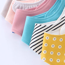 Load image into Gallery viewer, Baby Bibs Waterproof Triangle Cotton Cartoon Child  Dribble Bibs Newborn Absorbent Cloth Bib for Kids in Cat Design
