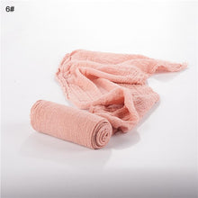 Load image into Gallery viewer, Luxury Modern Blanket Stretch Baby Photography Props Blanket Wraps Organic Cotton soft wrap For Baby
