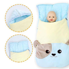 Load image into Gallery viewer, Newborn Sleeping Bag Baby Stroller Swaddle Wrap Blankets Warm Infant Sleep Sack Envelope blanket

