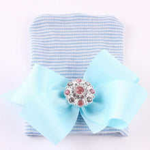 Load image into Gallery viewer, Cute Newest Newborn Baby Girl Comfy Bowknot Cap Elegant Beanie Design Fashionable Babies  Hat
