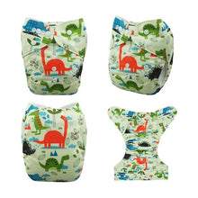 Load image into Gallery viewer, ModernLuxury Printed Baby Cloth Diaper Reusable Cloth Nappy Snap Adjustable Pocket Diaper Nappies For Baby Kids

