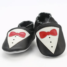 Load image into Gallery viewer, Newborn Soft Genuine Leather Anti Slip High Quality Baby Shoes First Walkers Baby Skid-Proof Shoes
