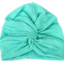 Load image into Gallery viewer, Indian Baby Turban Hat Cotton Baby Girls Kids Turban Headband Hair Head Bands Wrap Accessories for Children
