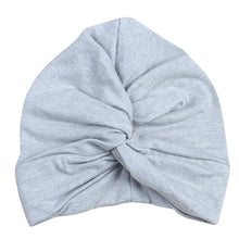 Load image into Gallery viewer, Baby Hat Cotton Soft Turban Knot Girl Summer Hat Bohemian style Kids Newborn Cap for Baby Girls
