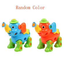 Load image into Gallery viewer, Early Learning Education Screw Nut Group Installed Plastic 3d Puzzle Disassembly Motorcycle Kids Toys for Children Jigsaw
