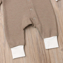 Load image into Gallery viewer, Baby Romper Jumpsuits Autumn Winter Warm Long Sleeve Rompers Clothes In Retro Classic Style

