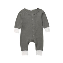 Load image into Gallery viewer, Baby Romper Jumpsuits Autumn Winter Warm Long Sleeve Rompers Clothes In Retro Classic Style
