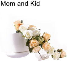 Load image into Gallery viewer, Luxury Modern Matching Flower Headband Lovely Newborn Headband Flower Crown Wreath for Mother and Kids
