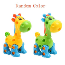 Load image into Gallery viewer, Early Learning Education Screw Nut Group Installed Plastic 3d Puzzle Disassembly Motorcycle Kids Toys for Children Jigsaw
