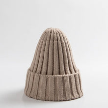 Load image into Gallery viewer, Modern Elegant Candy Color Baby Hat Cute Autumn Winter Pointy Hats For Kids Boys &amp; Girls Warm Beanie Cap For Women
