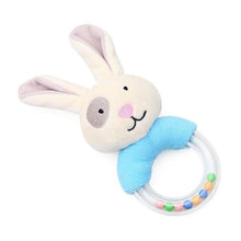 Load image into Gallery viewer, Modern Luxury Baby Rattle Toys Rabbit Plush Baby Cartoon Bed Toys for Newborn Educational Toy Rabbit Bear Hand Bells For Kids and Baby
