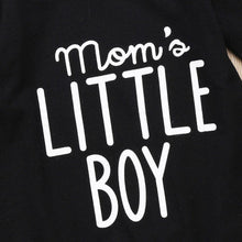 Load image into Gallery viewer, Modern New Romper Jumpsuit For Newborn Toddler Infant Baby Boys Romper Long Sleeve Jumpsuit Playsuit With Words Moms Little Boy
