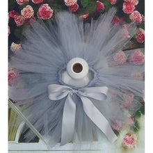 Load image into Gallery viewer, Luxury Modern Elegant Baby Girl Tulle Tutu Skirt and Flower Headband Set Newborn Dress With Big Bow And With Headband
