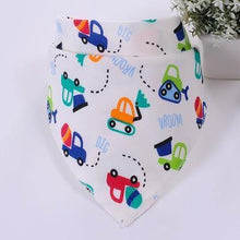 Load image into Gallery viewer, Baby Bibs Cute Cartoon Pattern bib  Burp Cloths Saliva Towel Cotton Infant Burp Cloths Bib For Kids
