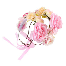 Load image into Gallery viewer, Luxury Handamde Mommy and Baby  Flower Headband Large Flower Crown Mother Kids Flowers  Headwear For Celebration
