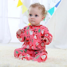 Load image into Gallery viewer, Home Love Romper Fleece Jumpsuit For Newborn Baby Boys And Baby Girl  New Born Baby Clothes
