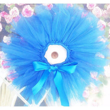 Load image into Gallery viewer, Luxury Modern Elegant Baby Girl Tulle Tutu Skirt and Flower Headband Set Newborn Dress With Big Bow And With Headband
