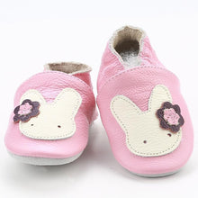 Load image into Gallery viewer, Newborn Soft Genuine Leather Anti Slip High Quality Baby Shoes First Walkers Baby Skid-Proof Shoes
