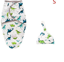 Load image into Gallery viewer, Baby Swaddle Blanket With Cap Swaddle Wrap Swaddling bag  Baby Sleeping Bag
