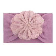 Load image into Gallery viewer, Modern Baby Headband Turban Flower Bow Newborn Baby Girl Headbands Elastic hairband For Girls Baby
