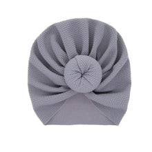 Load image into Gallery viewer, Baby Accessories Newborn Toddler Kids Baby Boy Girl Solid Knot Hats Turban Cotton Beanie Candy Color Hat For Kids
