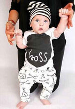 Load image into Gallery viewer, Modern Printed Baby Boy Clothes Sets T-shirt+ Pants Cartoon Printed Clothing Set For Boys In Elegant Design
