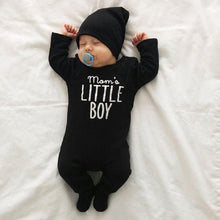 Load image into Gallery viewer, Modern New Romper Jumpsuit For Newborn Toddler Infant Baby Boys Romper Long Sleeve Jumpsuit Playsuit With Words Moms Little Boy
