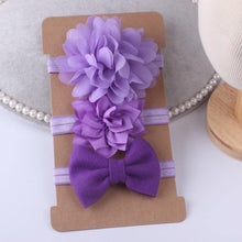Load image into Gallery viewer, Bow Set Baby Girl Bows Hair Accessories Chiffon Flower Headband Bow knot Party Princess Dress Decoration For Girls Baby and Kids
