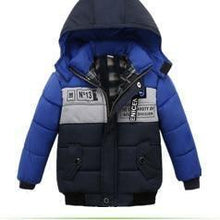 Load image into Gallery viewer, Shiny Toddler Baby Warm Hooded Coat Winter Outerwear Infant Clothes Cute Jacket Baby Clothes For Girls
