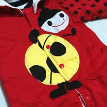 Load image into Gallery viewer, Warm Autumn Winter Baby Girls Boys Rompers Cartoon Cute Thick Warm Hooded Jumpsuits For Babies In Modern Design
