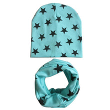 Load image into Gallery viewer, Modern Baby Boys &amp; Girls Hat Scarf Set Beanie Boys Caps with Scarf for Kids In elegant Modern Design

