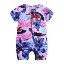 Load image into Gallery viewer, Summer Newborn Fashion Boy and Girls Printed Flower Short-sleeved Romper /  jumpsuit For Kids
