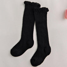 Load image into Gallery viewer, Modern Baby Girl Pure Cotton Summer High knee Mesh Breathable Cotton Long Girl Socks
