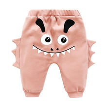 Load image into Gallery viewer, Modern Baby Boys Girls Cartoon Pants Spring High Waist Guard Belly Trousers Print Bottoms In Interesting Style For Girls And Boys
