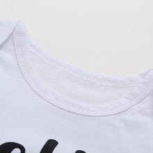 Load image into Gallery viewer, New Baby Boy Cotton Clothes Romper Jumpsuit set Infant Clothes For Newborn Baby Girl Clothing Set With Print Hello World
