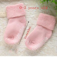 Load image into Gallery viewer, Cotton Newborn Baby Durable Anti Slip Floor Socks For Baby Boy And Baby Girl Perfect Baby Shower Gift
